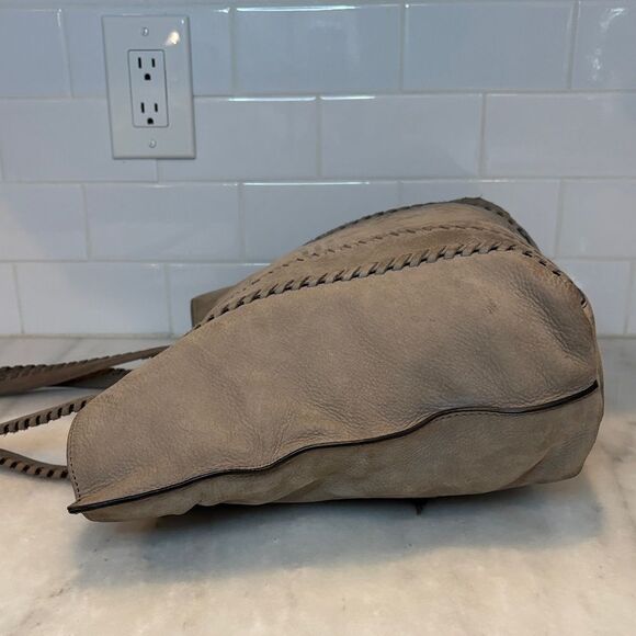 Rebecca Minkoff Bag Purse Handbag Leather Boho Nubuck Tote Bag Pocketbook - Picture 11 of 16